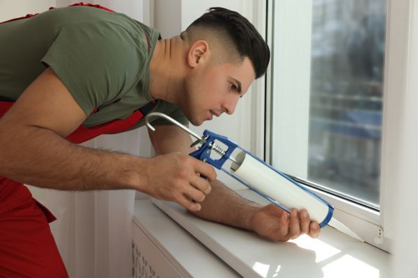 Window Caulking Repair in Cocoa