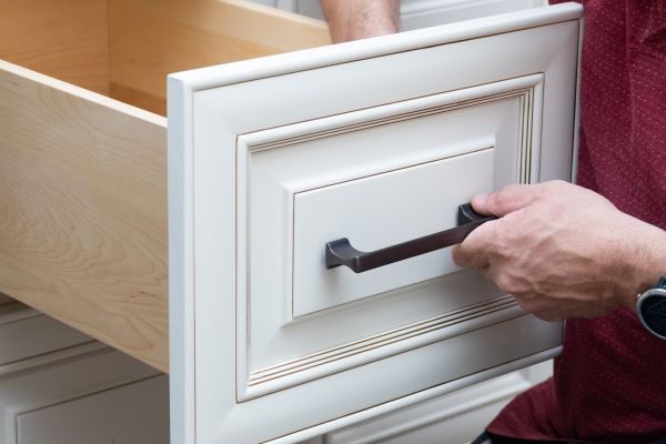 Cabinet Handle Installation in Cocoa