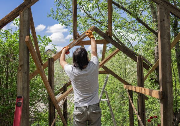 Wood Pergola Repair in Cocoa