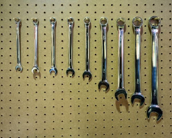 Garage Pegboard Mounting in Cocoa