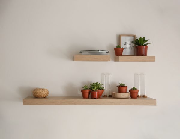 Floating Shelves Mounting in Cocoa